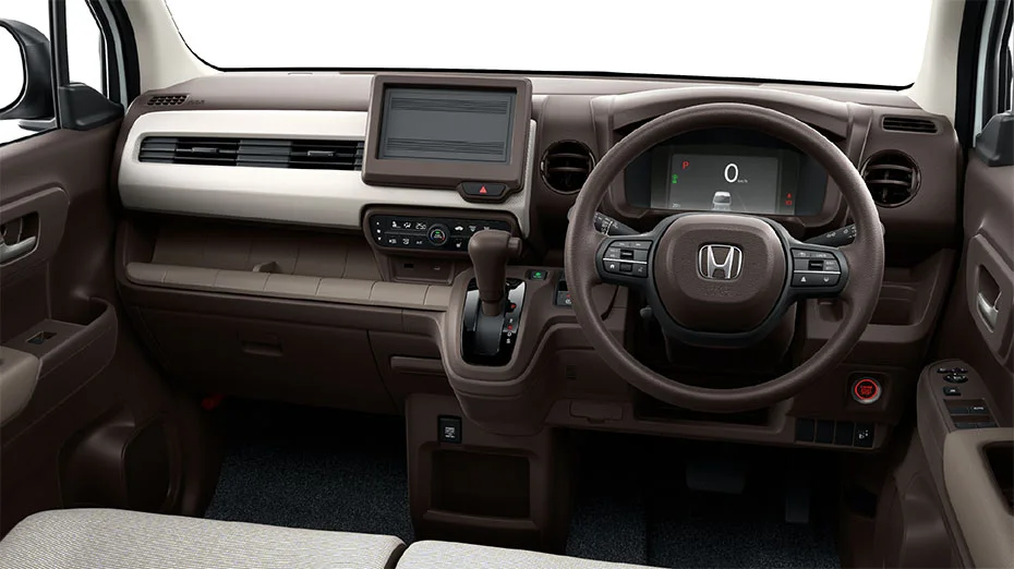 ホンダ N-WGN N-WGN L（FF）のインテリア。