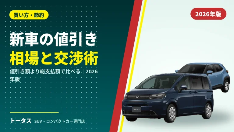 新車の値引き相場はいくら？交渉のコツと「値引きより効く」金利の話