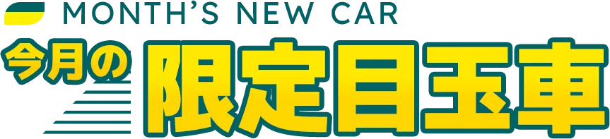 今月の限定目玉車