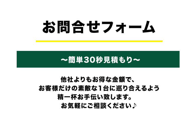 お問い合わせ